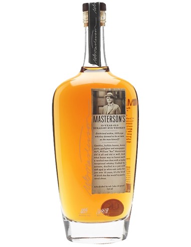 Straight Rye Whisky Materson's 10 ans 70 cl.