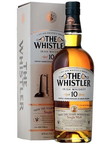 Single Malt Whiskey The Whistler 10 Ans 70 cl.