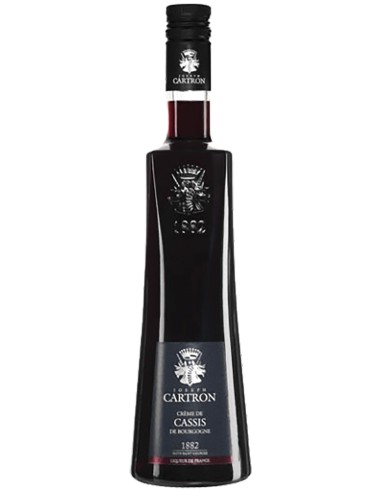 Liqueur Joseph Cartron Double Crème de Cassis de Bourgogne 50 cl.