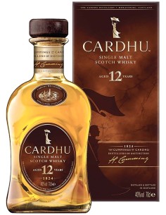 Single Malt Scotch Whisky Cardhu Classic 12 ans 70 cl.