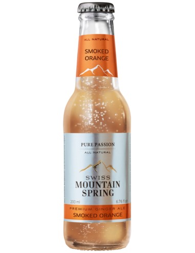 Swiss Mountain Spring Smoked Orange Ginger Ale 20 cl.