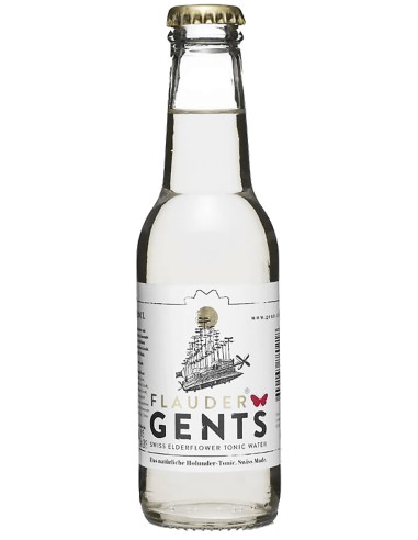 Gents Flauder Swiss Elderflower Tonic Water 20 cl.