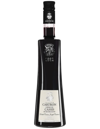 Liqueur Joseph Cartron Double Crème de Cassis 35 cl.