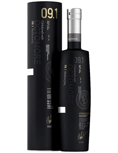 Single Malt Scotch Whisky Bruichladdich Octomore 9.1 70 cl.