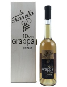 Grappa La Ticinella 10 ans 50 cl.
