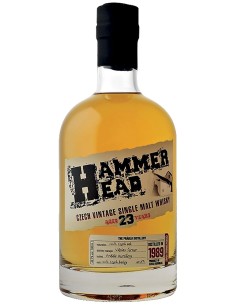 Single Malt Whisky Hammer Head 23 ans 1989 70 cl.