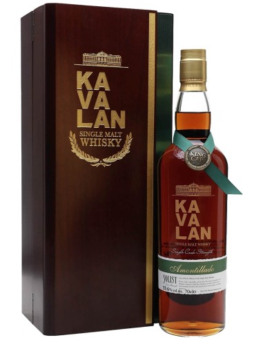 Single Malt Whisky Kavalan Solist Amontillado 70 cl.