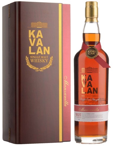 Single Malt Whisky Kavalan Solist Manzanilla 70 cl.