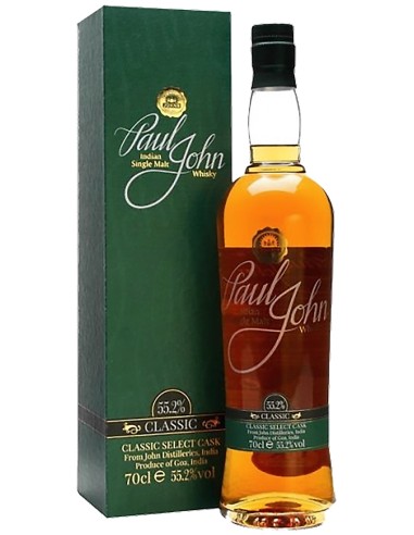 Single Malt Whisky Paul John - Classic 70 cl.