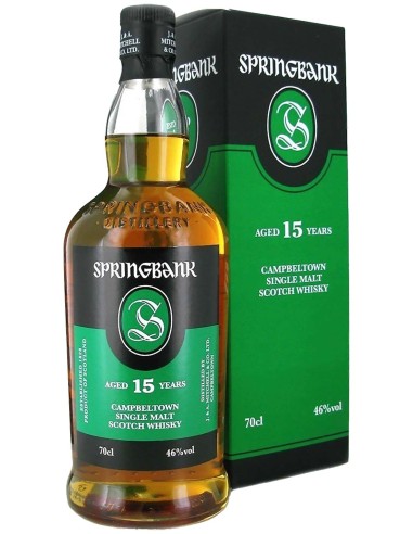 Single Malt Scotch Whisky Springbank 15 ans 70 cl.