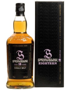 Single Malt Scotch Whisky Springbank 18 ans 70 cl.