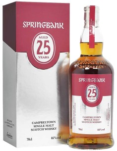Single Malt Scotch Whisky Springbank 25 ans 70 cl.