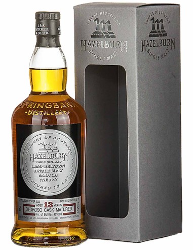 Single Malt Scotch Whisky Hazelburn 13 ans Sherry Wood 70 cl.