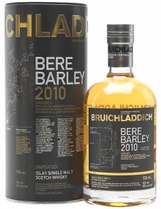 Single Malt Scotch Whisky Bruichladdich Bere Barley 2010 70 cl.