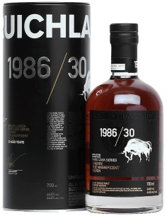 Single Malt Scotch Whisky Bruichladdich 1986 30 ans 70 cl.