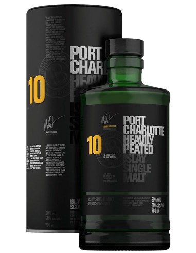Single Malt Scotch Whisky Bruichladdich Port Charlotte 10 ans 70 cl.