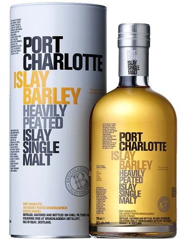 Single Malt Scotch Whisky Port Charlotte Islay Barley 70 cl.