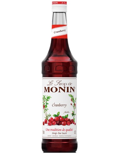 Sirop Monin - Cranberry / Airelle 70 cl.