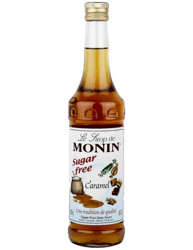 Sirop Monin Light - Caramel Sans Sucre 70 cl.
