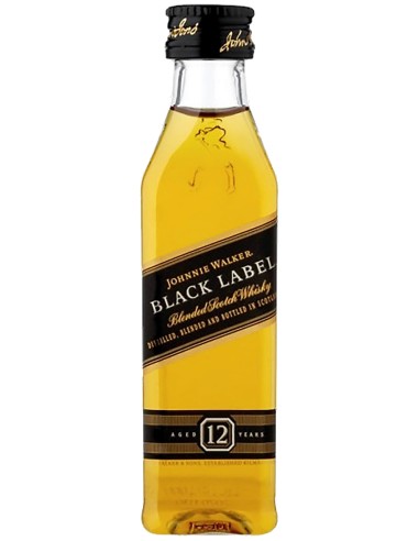 Blended Scotch Whisky Johnnie Walker Black Label Mini 5 cl.