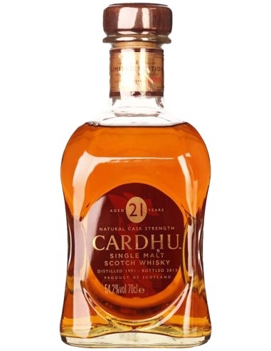 Single Malt Scotch Whisky Cardhu 21 ans 1991, Special Release 2013 70 cl.