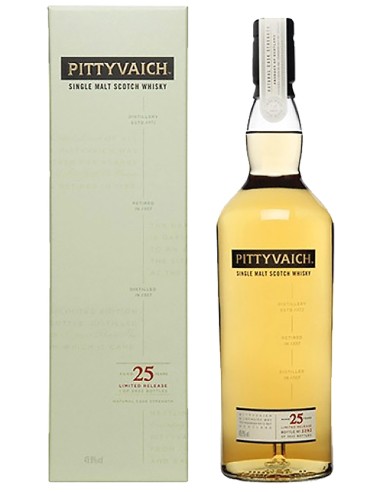 Single Malt Scotch Whisky Pittyvaich 25 ans 70 cl.