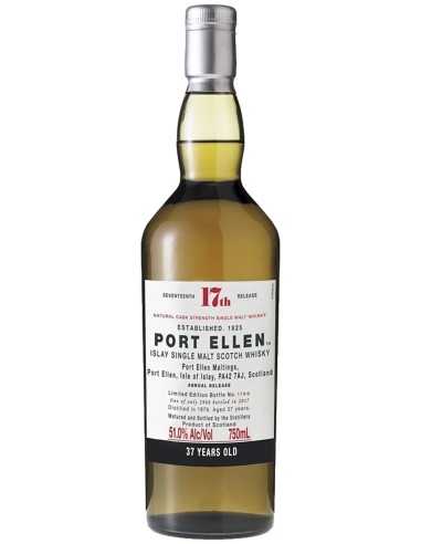 Single Malt Scotch Whisky Port Ellen 37 ans Special Releases 2017 70 cl.