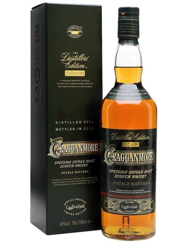 Single Malt Scotch Whisky Cragganmore Distillers Edition F19 70 cl.