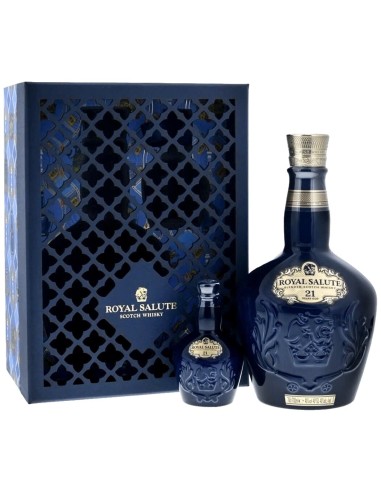 Blended Scotch Whisky Chivas Regal Royal Salute 21 ans 70 cl. + 5cl Pack Cadeau