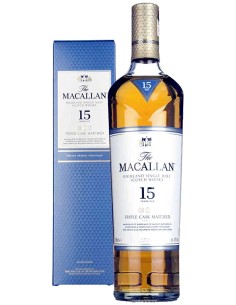 Single Malt Scotch Whisky Macallan Triple Cask Matured 15 ans 70 cl.