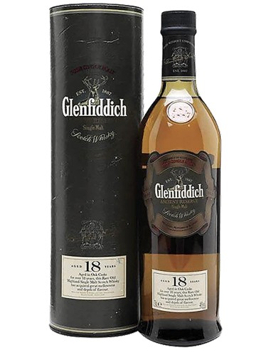 Single Malt Scotch Whisky Glenfiddich Ancient Reserve 18 ans 70 cl.