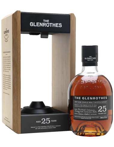 Single Malt Scotch Whisky Glenrothes 25 ans 70 cl.