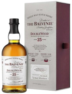 Single Malt Scotch Whisky Balvenie Double Wood 25 ans 70 cl.