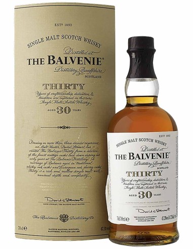 Single Malt Scotch Whisky Balvenie 30 ans 70 cl.