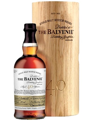 Single Malt Scotch Whisky Balvenie 40 ans 70 cl.
