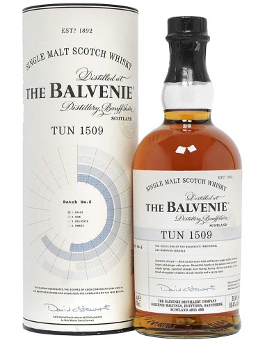 Single Malt Scotch Whisky Balvenie TUN 1509 Batch 4 70 cl.