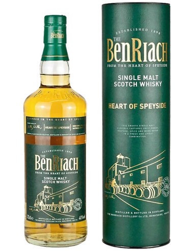 Single Malt Scotch Whisky BenRiach Heart of Speyside 70 cl.