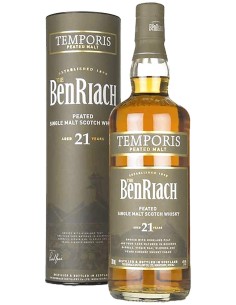 Single Malt Scotch Whisky BenRiach Temporis Peated 21 ans 70 cl.