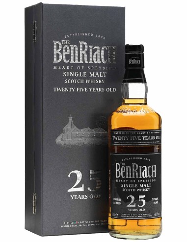 Single Malt Scotch Whisky BenRiach 25 ans 70 cl.