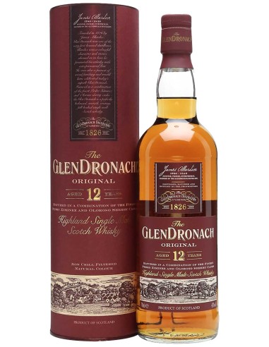 Single Malt Scotch Whisky GlenDronach Original 12 ans 70 cl.