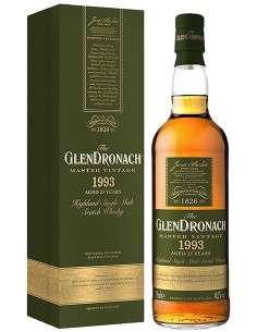 Single Malt Scotch Whisky GlenDronach Master Vintage 25 ans 1993 70 cl.