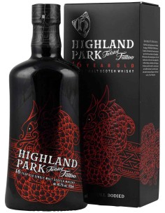 Single Malt Scotch Whisky Highland Park Twisted Tattoo 16 ans 70 cl.