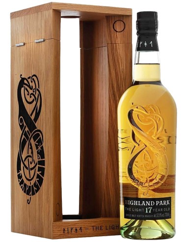 Single Malt Scotch Whisky Highland Park The Light 17 ans 70 cl.