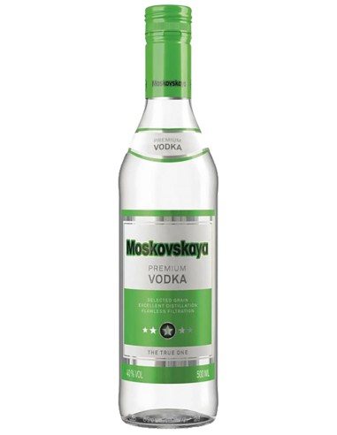 Vodka Moskovskaya 50 cl.