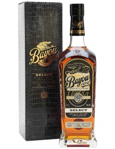 Rum Bayou Select avec Boîte Cadeau 70 cl.