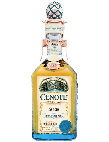 Tequila Cenote Añejo 70 cl.