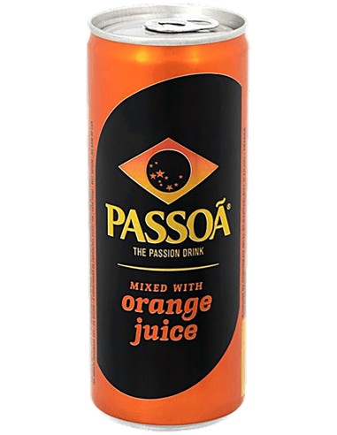 Passoa Orange Can 25 cl.