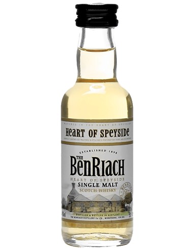 Single Malt Scotch Whisky BenRiach Heart of Speyside Mini 5 cl.