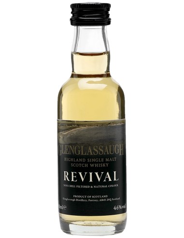 Single Malt Scotch Whisky Glenglassaugh Revival Mini 5 cl.