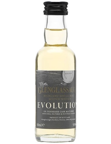 Single Malt Scotch Whisky Glenglassaugh Evolution Mini 5 cl.